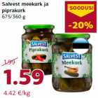 Salvest meekurk ja
piprakurk