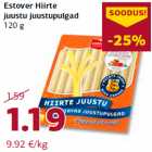 Магазин:Comarket,Скидка:Сырные палочки
120 г
