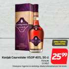 Allahindlus - Konjak Courvoisier VSOP 40%, 50 cl