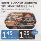KIPPERI  ANŠOOVIS KILUFILEED VÜRTSIKASMES 
