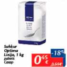 Allahindlus - Suhkur Optima Linija, 1 kg