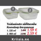 Toidunete säilitusnõu