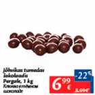 Allahindlus - Jõhvikas tumedas šokolaadis Pergale, 1 kg
