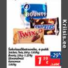 Šokolaadibatoonike, 4-pakk