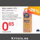 Allahindlus - Betti võipiim 1,5%