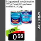 Magustatud kondenspiim 