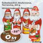 Allahindlus - šokolaadist Jõuluvana Terravita
