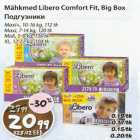 Allahindlus - Mähkmed Libero Comfort Fit Big Box