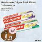 Allahindlus - Hambapasta Colgate Total