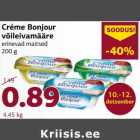 Creme Bonjour võileivamääre