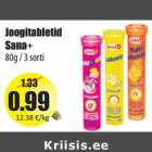 Allahindlus - Joogitabletid
Sana+
80g / 3 sorti