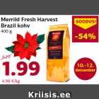 Merrild Fresh Harvest
Brazil kohv
400 g