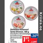 Allahindlus - Delikatess kalamari Santa Bremor, 180 g