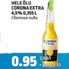 Allahindlus - HELE ÕLU
CORONA EXTRA
4,5% 0,355 L