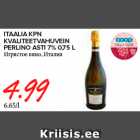 ITAALIA KPN
KVALITEETVAHUVEIN
PERLINO ASTI
