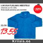 LUKUGA FLIISJAKK MEESTELE