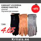 KANGAST VOODRIGA
KINDAD NAISTELE