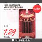 NÕO SÄRTSAKAD
VERIVORSTID 365 G