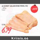A-VORST VALGEVENE PEKK, KG
~400 g