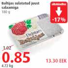 Baltijas sulatatud juust salaamiga