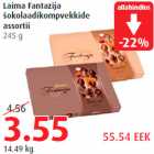 Laima Fantazija šokolaadikompvekkide assortii