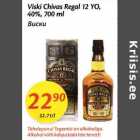 Allahindlus - Viski Chivas Regal 12 YO, 40%, 700 ml