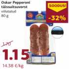 Oskar Pepperoni täissuitsuvorst