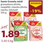 Allahindlus - Sante Granola müsli