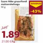 Allahindlus - Saare Hõbe graaviforell