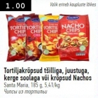 Tortilja või Nachos krõpsud