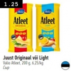 Juust Originaal või Light Valio Atleet