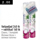 Vatipadjad + vatitikud