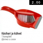 Käsihari ja kühvel