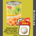 Консервированный

Кикер горох Rimi,
400 г / 240 г нетто 
