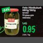 Felix Piknikukurk 680g/360g terved
