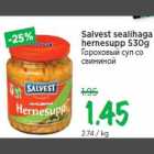 Salvest sealihaga hernesupp 530g
