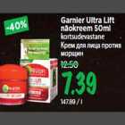 Garnier Ultra Lift näokreem 50ml kortsudevastane