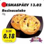 Магазин:Grossi,Скидка:Булочка с изюмом