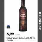 Allahindlus - Liköör Vana Тallinn 45%, 50 cl