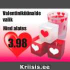 Valentiniküünalde
valik
