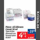 Päeva- või öökreem L´oreal, 50 ml