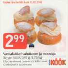 Vastlakukkel vahukoore ja moosiga
