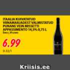 ITAALIA KUIVATATUD VIINAMARJADEST VALMISTATUD PUNANE VEIN MISSETTI APPASSIMENTO
