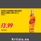VISKI JOHNNIE WALKER RED LABEL
