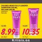 Allahindlus - TIGI BED HEAD FULLY LOADED ŠAMPOON 250 ML, PALSAM 200 ML