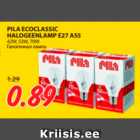 Allahindlus - PILA ECOCLASSIC HALOGEENLAMP E27, A55