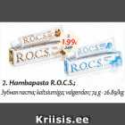 Allahindlus - Hambapasta R.O.C.S.