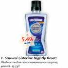 Suuvesi Listerine Nightly Reset