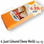 Juust Coloured Cheese World; 1 kg