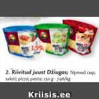 Riivitud juust Džiugas
